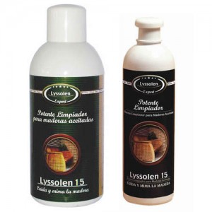 limpiador para maderas aceitadas