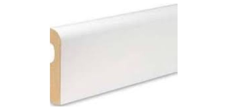 mdf laminado blanco canto redondo