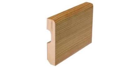mdf laminado roble canto redondo